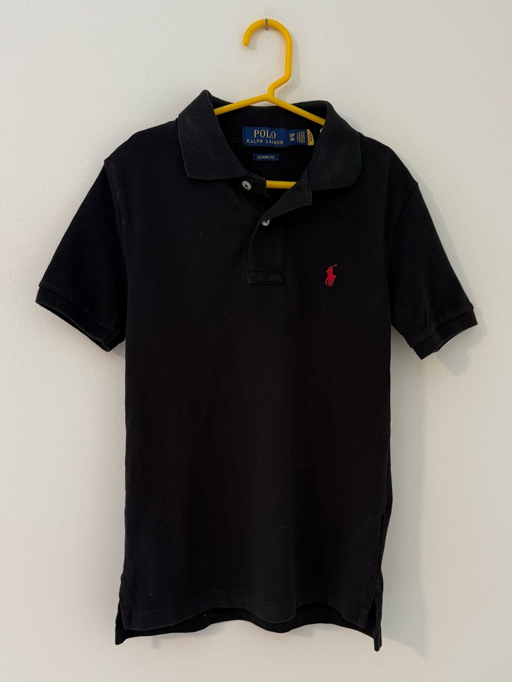Polo Ralph Lauren Classic Fit SS Polo Sz Small/8 Black
